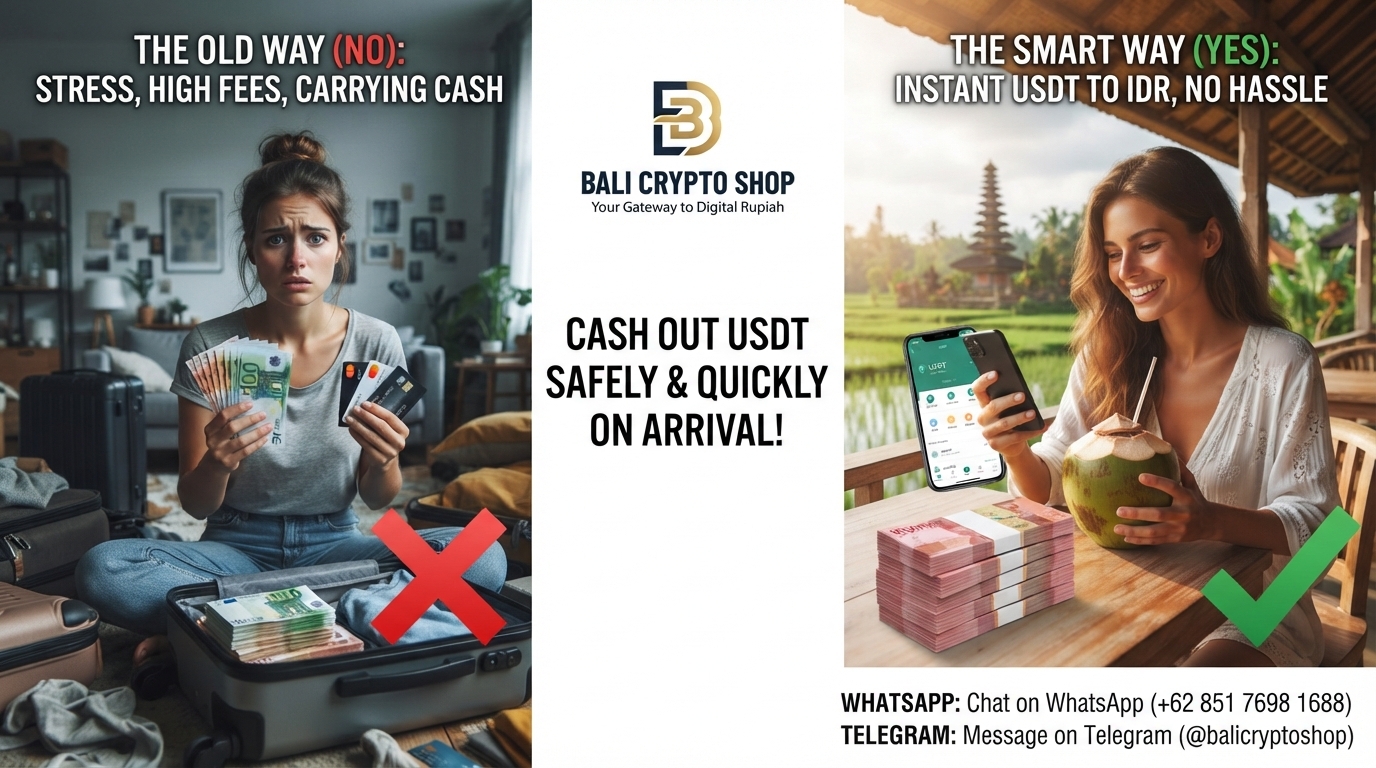 Berlin to Bali: Your USDT Can Become IDR When You Arrive